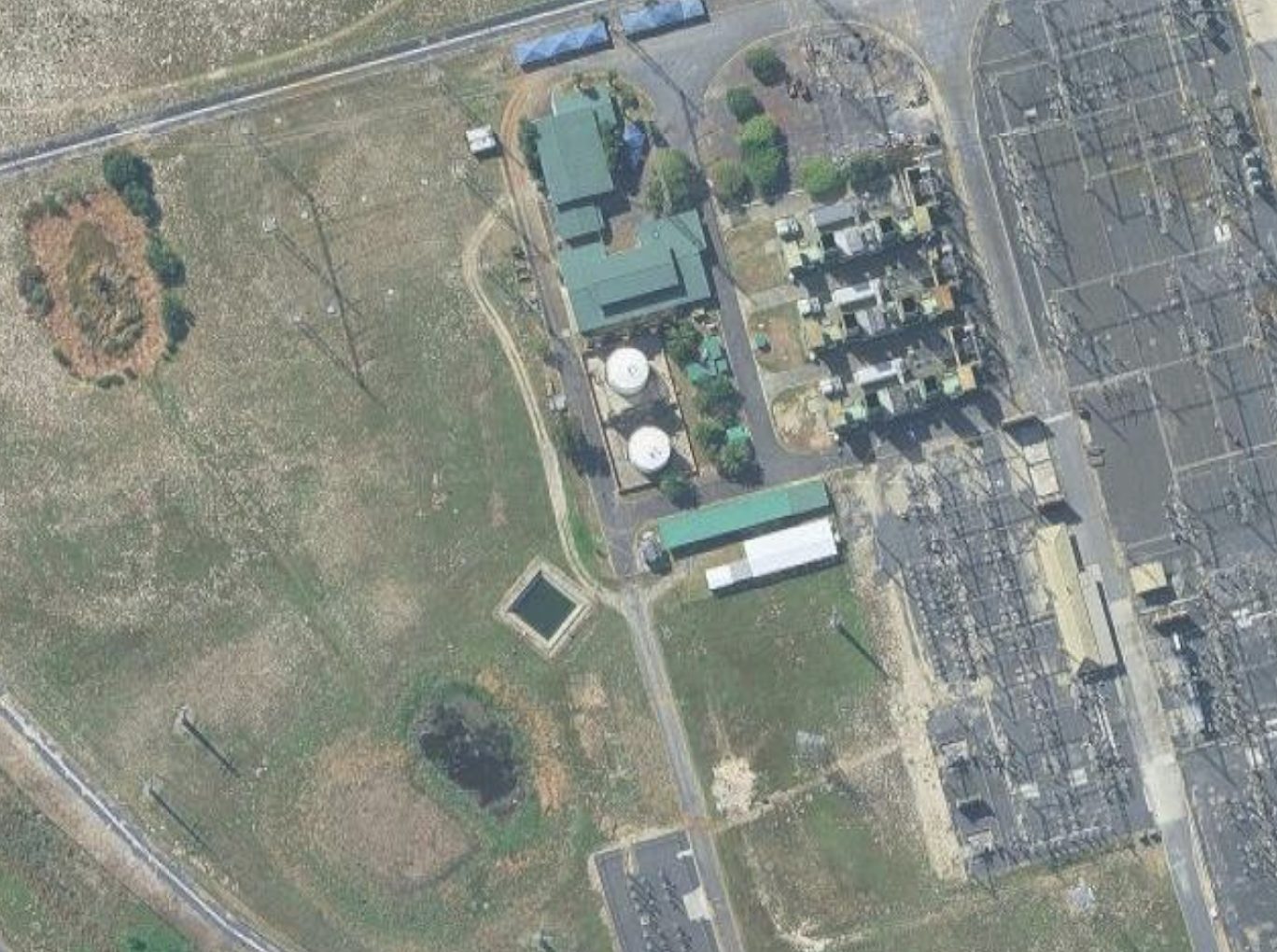 Satellite view of the Acacia site, Cape Town